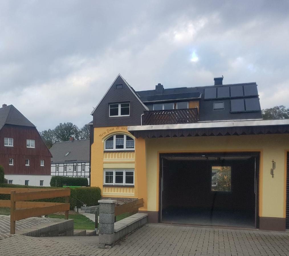 Ferienhaus Alte Post Mulda エクステリア 写真