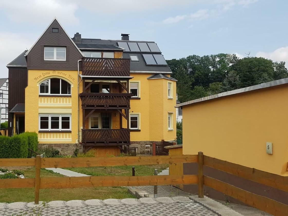 Ferienhaus Alte Post Mulda エクステリア 写真