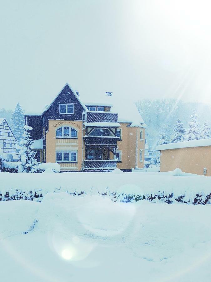 Ferienhaus Alte Post Mulda エクステリア 写真
